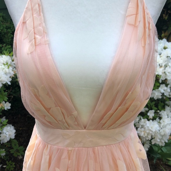 NWT Luxxel Tulle Gown - Picture 3 of 8